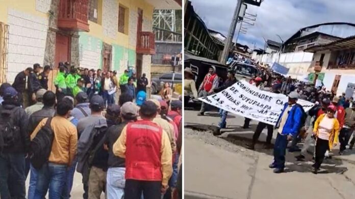 Comuneros alistan paro indefinido para exigir la culminación de vía Chilin-Lanche en Ayabaca