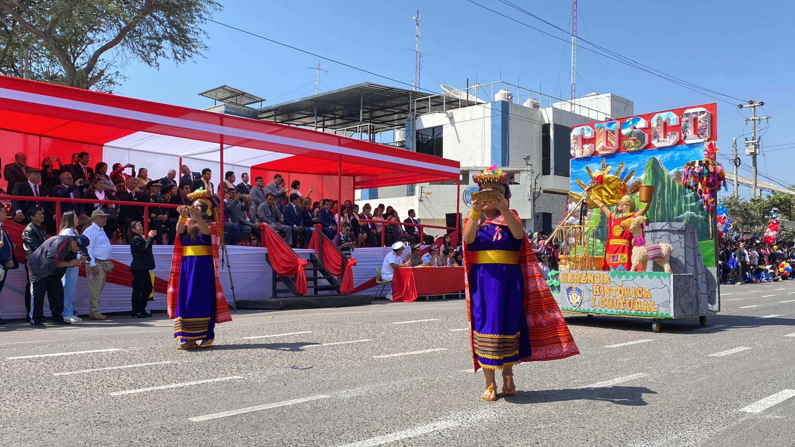 Fiestas Patrias en Piura 2024: I. E. Centenaria Sechura obtiene el primer puesto de desfile escolar regional