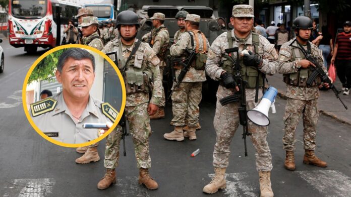 Exjefe policial de Piura en contra de despliegue de militares en la calles: "Se debe reforzar a la PNP"