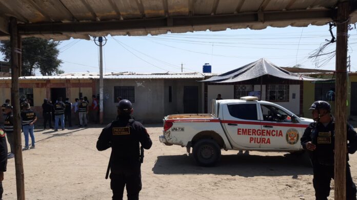 Piura: familiares y vecinos piden cadena perpetua durante reconstrucción de feminicidio