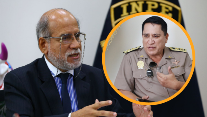 Jefe del INPE descarta que llamadas extorsivas provengan del penal, pero general de Piura le pide "ser realista con la delincuencia"