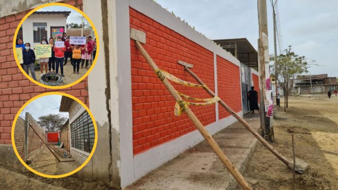 Castilla: roban por quinta vez en colegio inicial del A.H. Señor de los Milagros