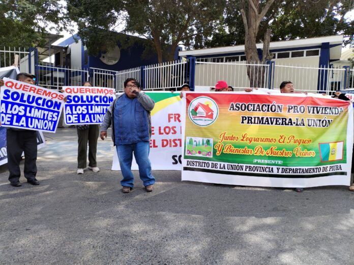 Bajo Piura: dirigentes exigen la destitución de funcionario tras problemas limítrofes entre La Unión y Vice