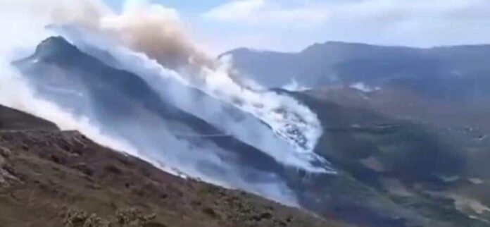 Huancabamba: nuevo Incendio forestal arrasa con más de 150 hectáreas de bosques