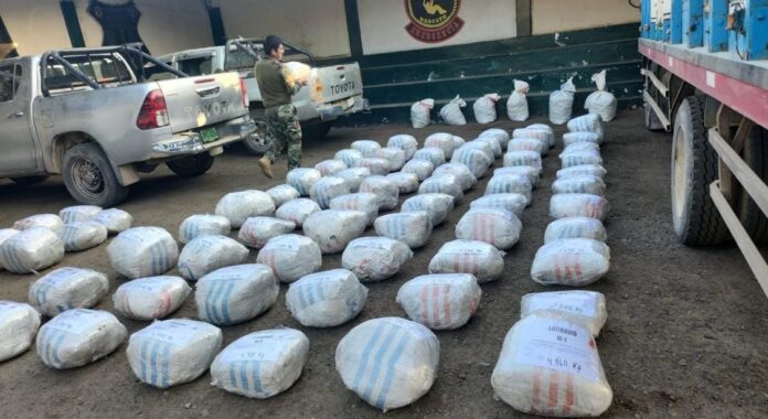 Incautan más de una tonelada de drogas en el puerto de Paita