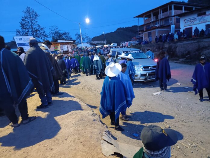 Paro en Sondorillo: instalan más piquetes y anuncian posible paro provincial en Huancabamba