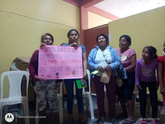 Comuneros y comuneras de Catacaos luchan por defender su territorio y el empoderamiento de mujeres ind&iacute;genas