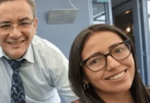 Juan José Santiváñez y administradora