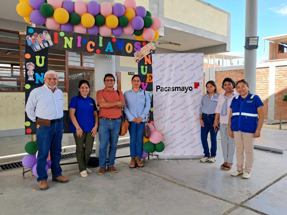 La I.E. 20138 comenzó un nuevo año escolar con la iniciativa "Construyendo juntos proyectos de vida"