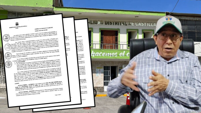 Walther Guerrero, alcalde de Castilla