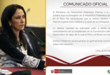 Nadine Heredia, exprimera dama