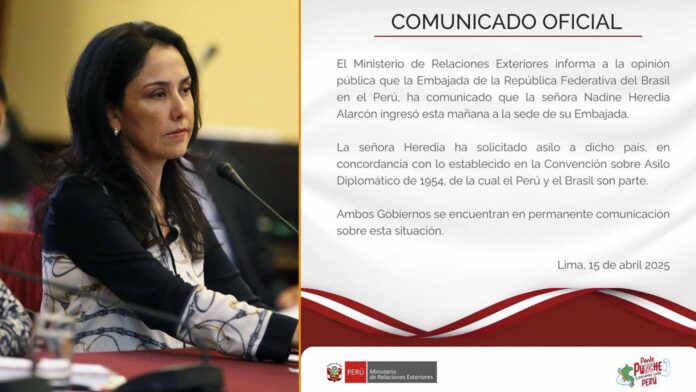 Nadine Heredia, exprimera dama