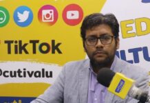 Oscar Altamirano, coordinador de Prensa de Cutivalú