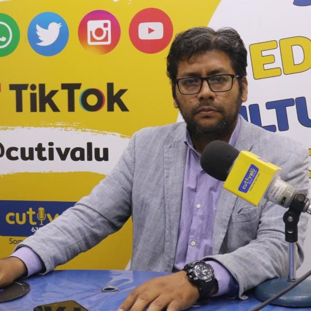 Oscar Altamirano, coordinador de Prensa de Cutivalú