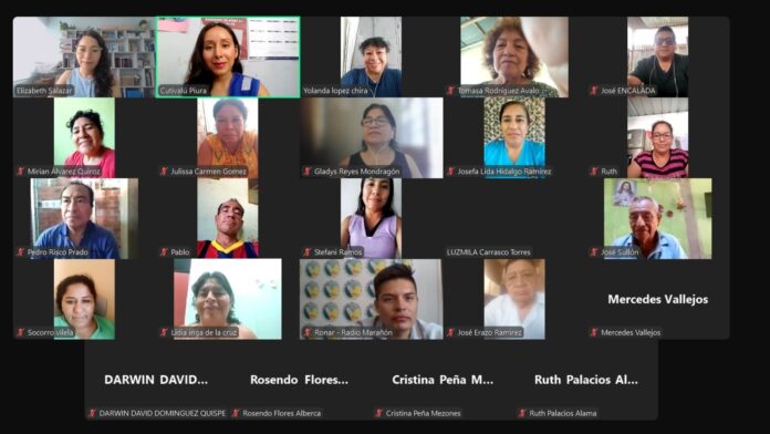 Corresponsales se capacitan en tratamiento informativo sobre trata de personas.