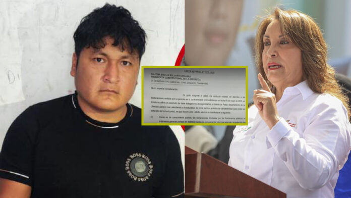 Miguel Rodríguez envía carta notarial a Dina Boluarte