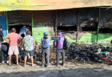 Incendio en mercado San Miguel