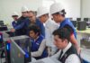 Estudiantes de UCV Piura renuevan la red del laboratorio de cómputo del Colegio San Miguel