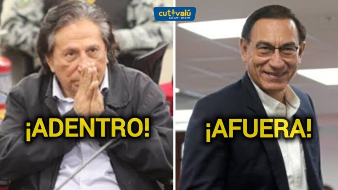Alejandro Toledo y Martín Vizcarra