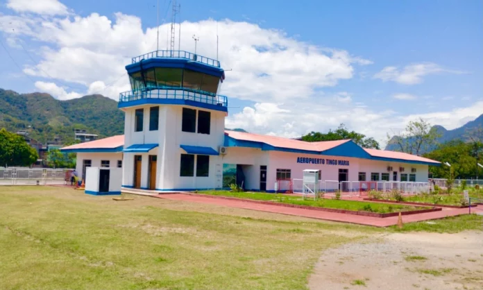 Avanzan obras de mantenimiento en el aeropuerto de Tingo María