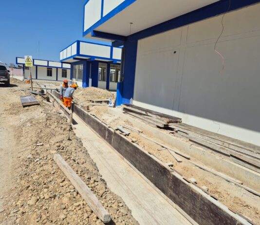 Obra del Instituto hermanos Cárcamo