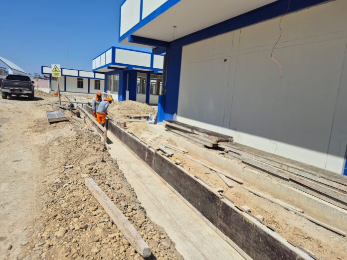 Obra del Instituto hermanos Cárcamo