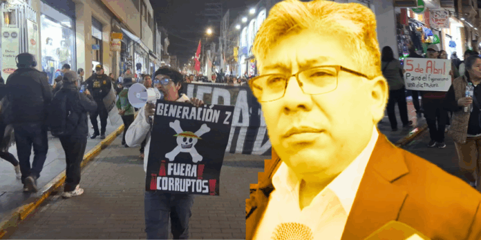 Gremios del Cusco rechazan declaraciones del Gobernador Werner Salcedo que acusa a extremistas de estar detrás de la protesta contra el gobierno de su copartidario José Jerí