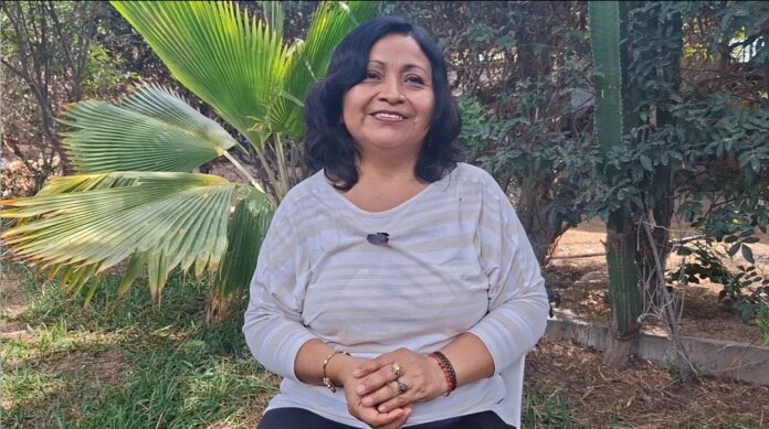 Ortelia Valladolid Brand, coordinadora del Área de Incidencia y Desarrollo de Cutivalú