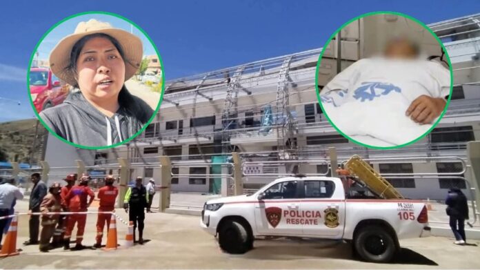 Puno: trabajador herido tras colapso del techo del Coliseo de Salcedo permanece en coma