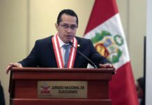 Roberto Burneo, presidente del Jurado Nacional de Elecciones
