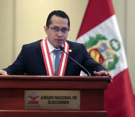 Roberto Burneo, presidente del Jurado Nacional de Elecciones