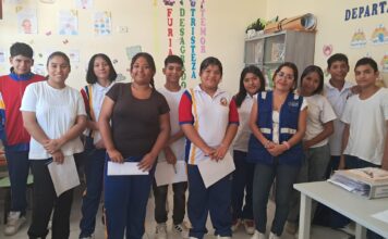 Estudiantes de la I.E. participan de taller de corresponsalía escolar