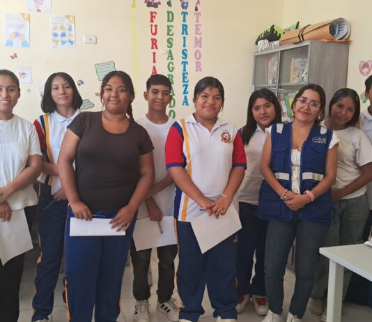 Estudiantes de la I.E. participan de taller de corresponsalía escolar