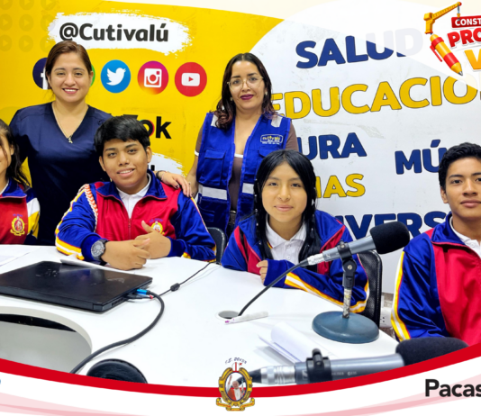 Estudiantes conducen de programa en Cutivalú